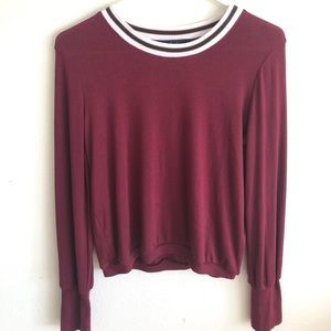 Maroon Long sleeve